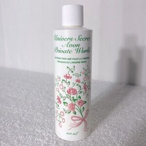 Vintage Avon Univers Secret Private World Fragranced Lingerie Wash